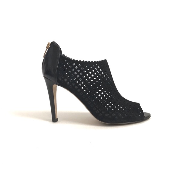 Marc Fisher Shoes - Marc Fisher Perforated Peep Toe Heels